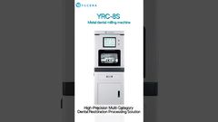 Novo lançamento YRC-8S máquina de fresagem dental.60,000 rpm Moagem rápida e precisa para fluxos de trabalho eficientes