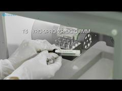 Instale facilmente fresas de fresagem na máquina de fresagem multidisco YRC-9Pro de 5 eixos!