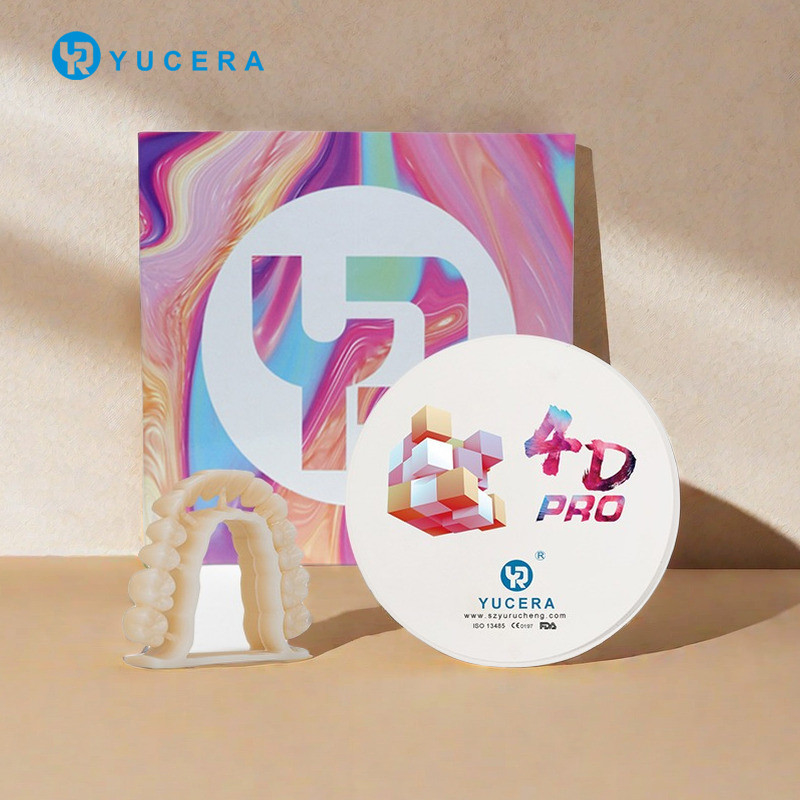 16 máscaras e para descorar disco Multilayer do bloco 4D da zircônia o pro para anterior/traseiro