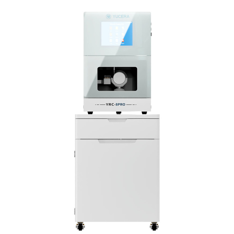 8 Pro 5-Axis Dental Milling Machine 60,000 RPM 18-Tool Capacity for Zirconia PMMA