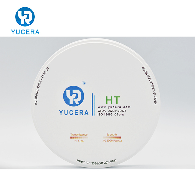 High Translucency 47% Dental Zirconia Discs for Dental Milling Machine