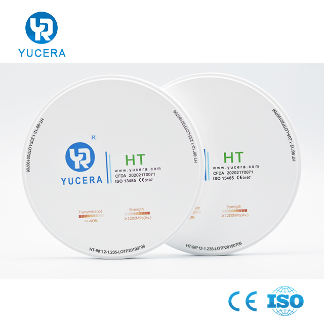 High Translucency 47% Dental Zirconia Discs for Dental Milling Machine