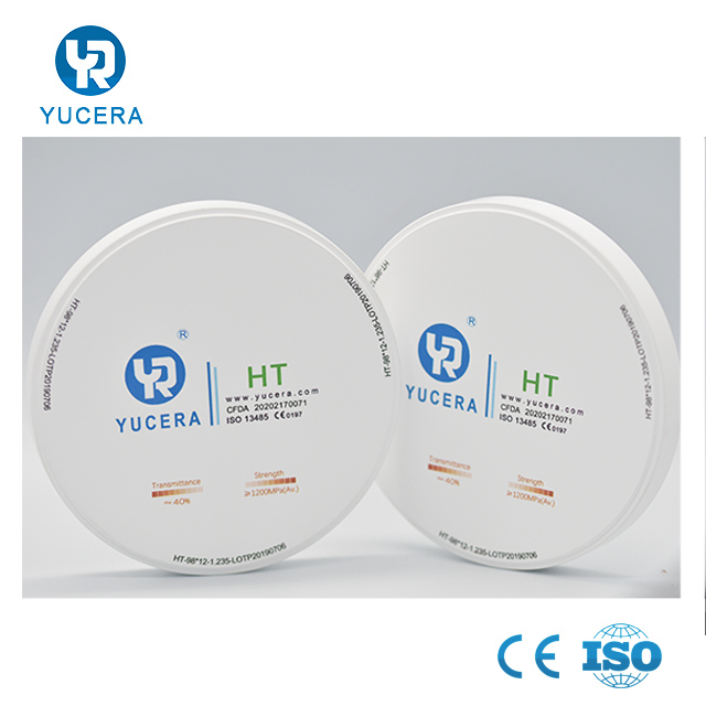 High Translucency 47% Dental Zirconia Discs for Dental Milling Machine
