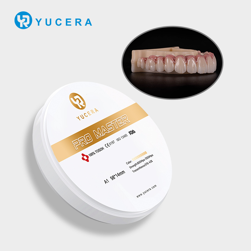 Yucera Pro Master Zirconia Ceramic Blocks - Precision Crafted for Dental Applications