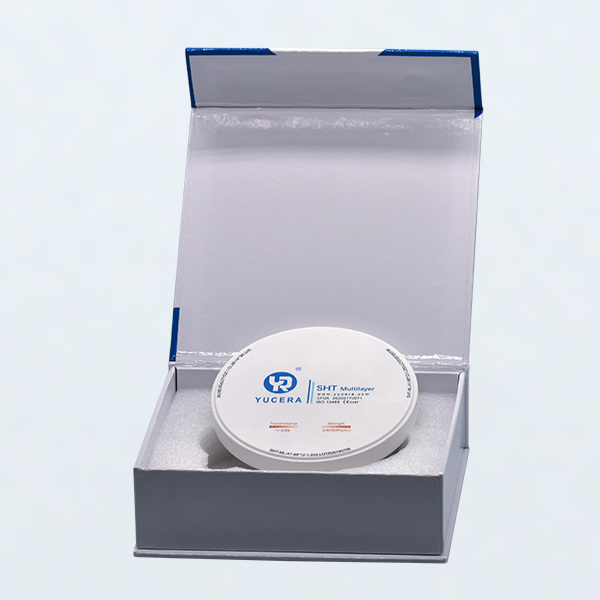 Dental Materials Zirconia Blocks YUCERA SHT Multilayer Ceramic for Dental Lab  CAD CAM Open System