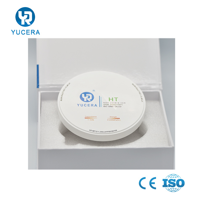 YUCERA Good Quality and Price Dental Materials and Laboratory Materials Dis and Dental Zirconia Block