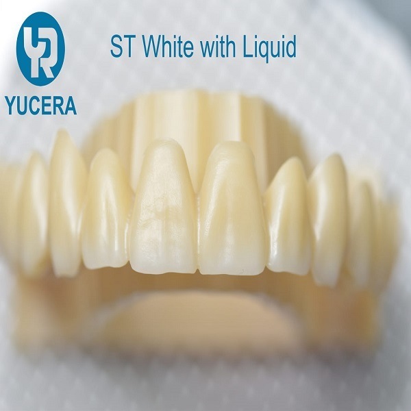 Bloco de zircônia dental multicamadas YUCERA 3D Plus  NOVO Impressão 14mm Sistema Aberto CAD CAM para coroas de zircônia