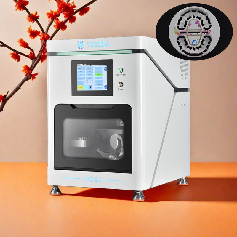 Yucera Dental CAD/CAM CNC Milling Machine 5 Axis Lab Equipment for Zirconia & Metal Direct Factory Supply From China