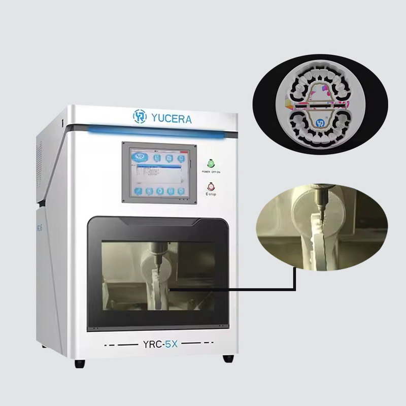 Yucera Dental CAD/CAM CNC Milling Machine 5 Axis Lab Equipment for Zirconia & Metal Direct Factory Supply From China