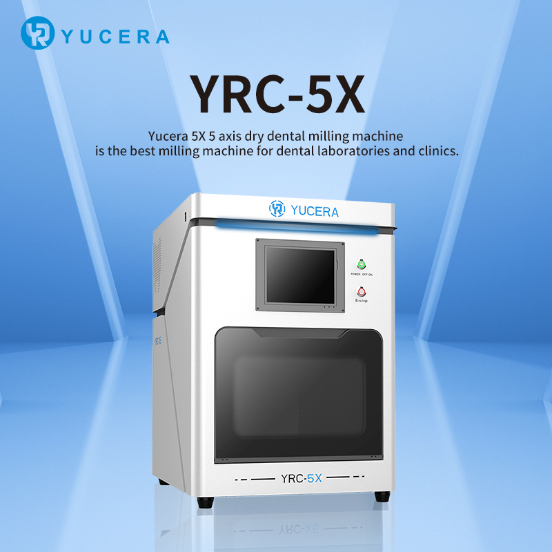 Yucera Dental CAD/CAM CNC Milling Machine 5 Axis Lab Equipment for Zirconia & Metal Direct Factory Supply From China