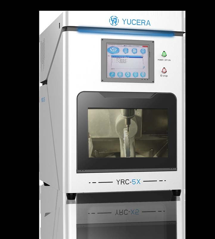 Yucera Universal Dental CAD CAM Milling Machine for High Strength Zirconia Blocks