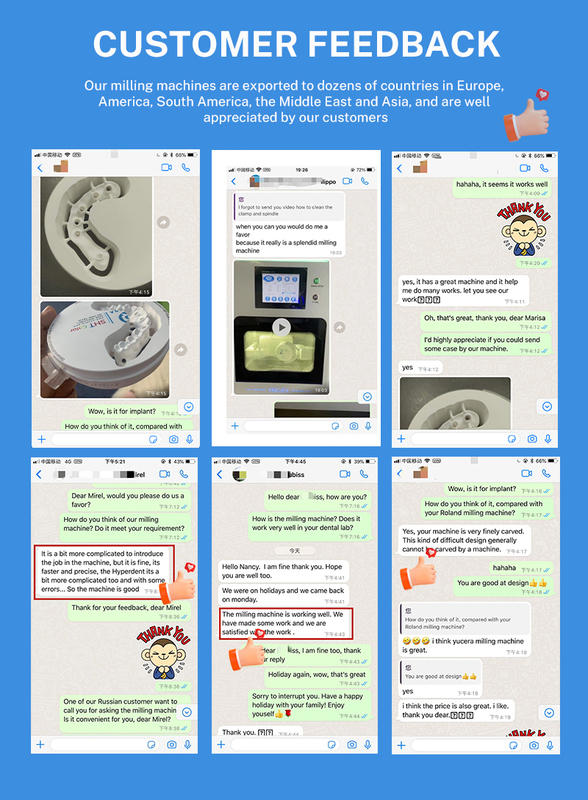 Fresadora CNC Dental de Bancada Yucera CAD CAM 5 Eixos para Zircônia e Metal, Ferramentas de Laboratório, Fabricante OEM China