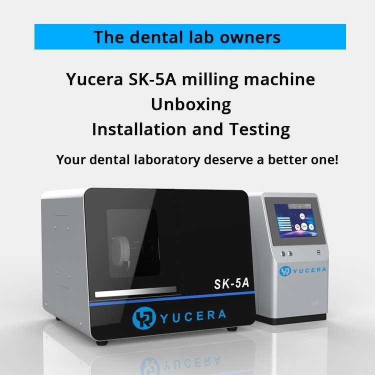 5-Axis Dental Milling Machine CAD/CAM Dental Milling Zirconia Cutting Machine for Zirconia Block