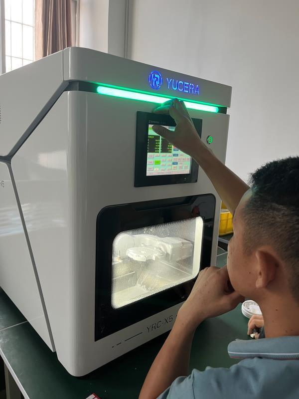 Máquina de 5 eixos YRC-5X para fresagem dentária para laboratório odontológico, clínica odontológica, fabricante de equipamentos CADCAM, preço