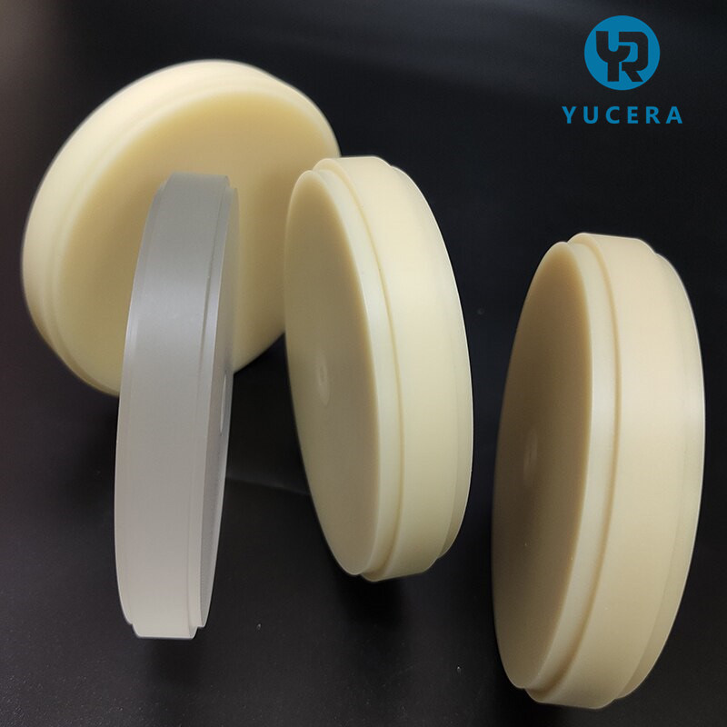 Consumíveis Dentários Cad Cam Milling Pmma Puck para Laboratório Dentário Disco de Resina Acrílica Dental Bloco Pmma Dental Prótese Temporária