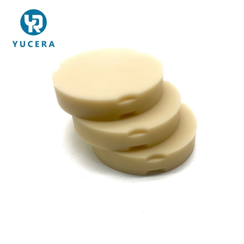 YUCERA PMMA Consumíveis de Laboratório Odontológico Discos de PMMA para Sistema de Fresagem CAD CAM Aberto Blocos de PMMA Odontológicos para Máquina de Fresagem