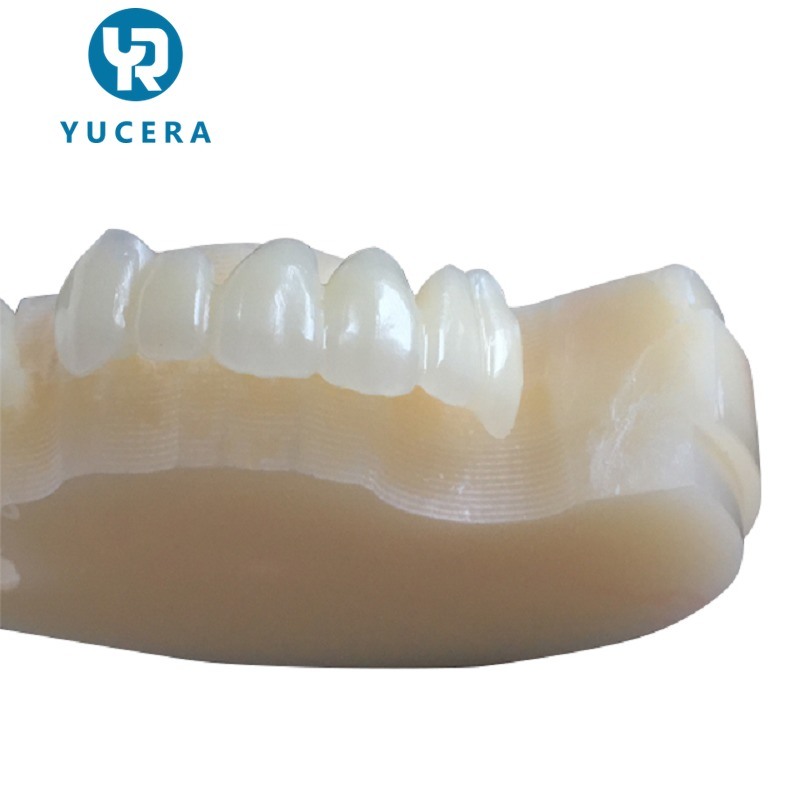 YUCERA PMMA Consumíveis de Laboratório Odontológico Discos de PMMA para Sistema de Fresagem CAD CAM Aberto Blocos de PMMA Odontológicos para Máquina de Fresagem