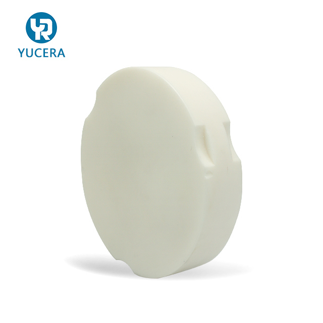 Consumíveis Dentários Yucera CAD CAM Fresagem PMMA Puck para Laboratório Dentário Resina Acrílica Disco Dental Bloco Pmma Dentadura Temporária