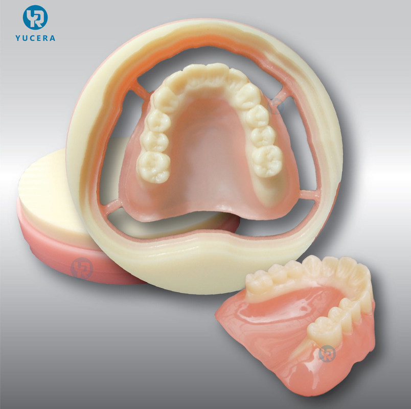 PMMA Monocamada Dental Yucera Advanced Stability para Aplicações Dentárias Robustas