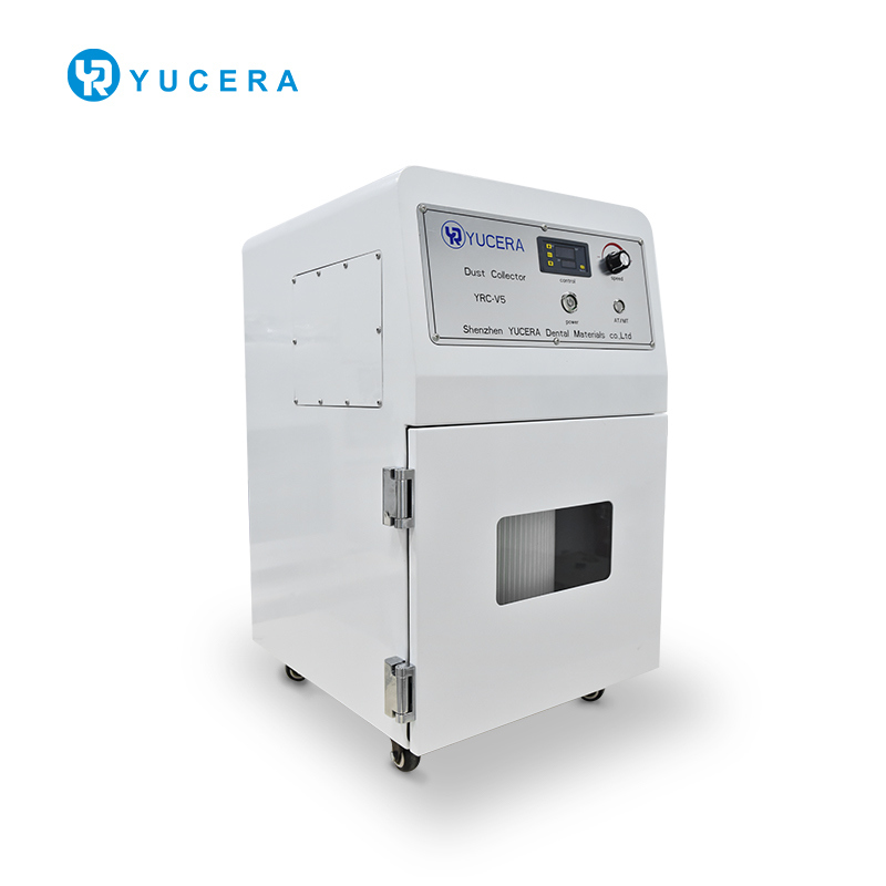 Aspirador YUCERA YRC-V5 Aspirador Dental Portátil para Máquina de Fresagem CNC Dental para Laboratório Dental