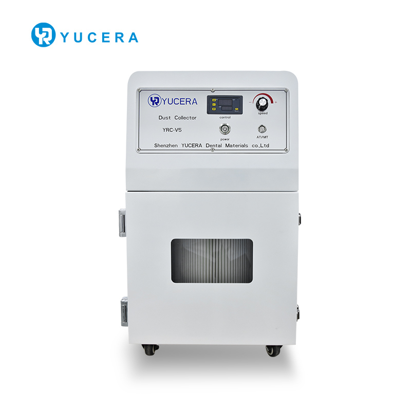 Aspirador YUCERA YRC-V5 Aspirador Dental Portátil para Máquina de Fresagem CNC Dental para Laboratório Dental