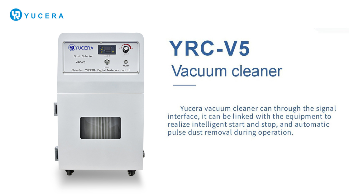 Aspirador de Laboratório Dental Yucera V5 - Aspirador de Alta Eficiência