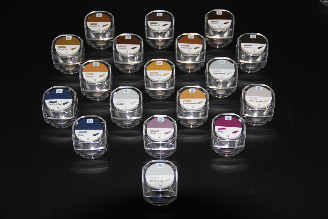 Yucera Dental Ceramic Staining and Glazing Kit Dental Lab Stain and Glazing Material New Generation Dying Solution