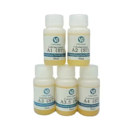 Soluções Yucera Kit de Coloração Cerâmica Zircônia 18 Cores Brilho Natural para Criações de Laboratório Odontológico