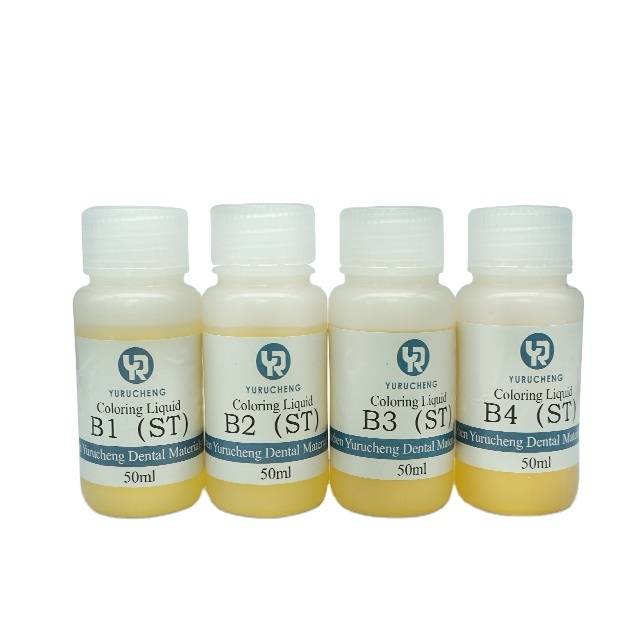 Yucera 18 Cores Soluções de Sorriso Cerâmica Zircônia Coloração Brilho Natural para Criações de Laboratório Dentário