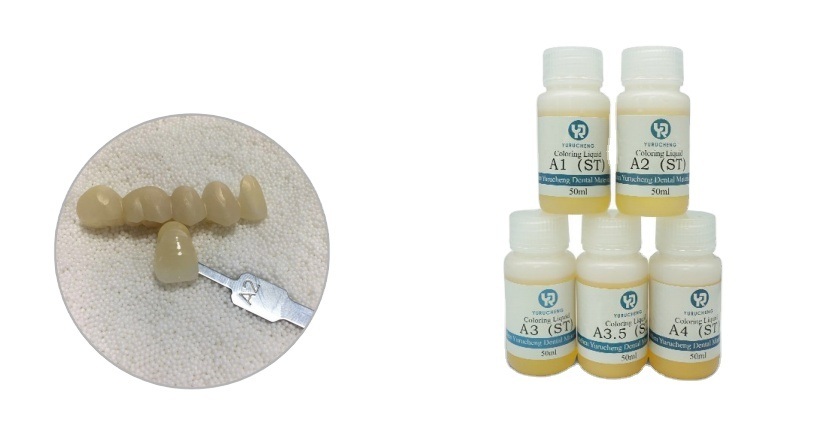 Yucera Dental Lab 18 cores Soluções de Sorriso Cerâmica Zircônia Coloração Brilho Natural para Criações de Laboratório Odontológico