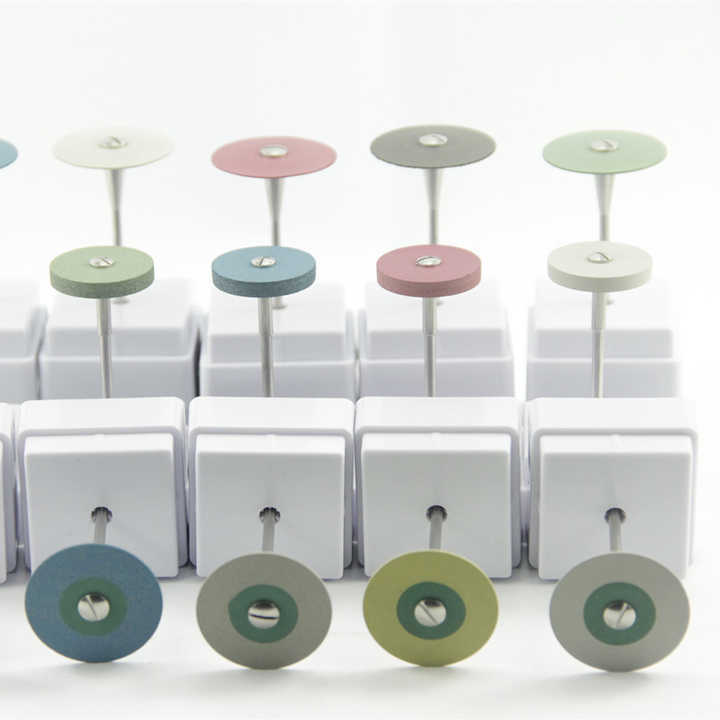 Ferramentas de Fresagem Dentária YR Brocas para Queima de Dentes Falsos por Disco de Abrasão Ferramentas Abrasivas para Moagem e Gravação