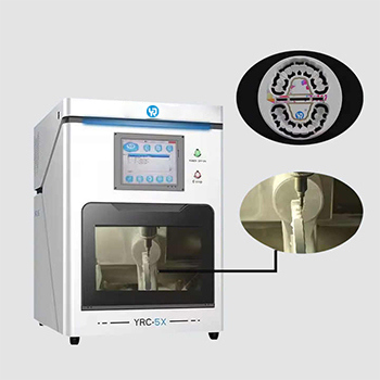 Máquinas de Fresagem e Gravação de Zircônia Dental de Alta Eficiência YR 5 Eixos CNC CAD CAM Coroas Pontes Equipamentos de Laboratório