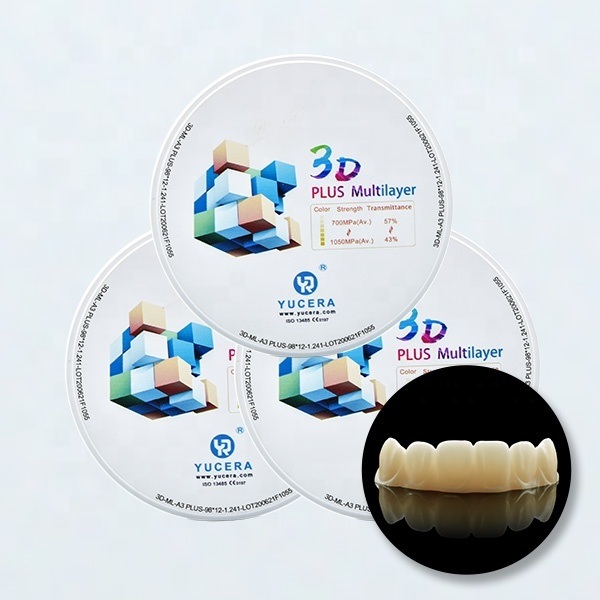 Material para Ponte Posterior de Zircônia 3D YUCERA | Combina Resistência com Translucidez Natural