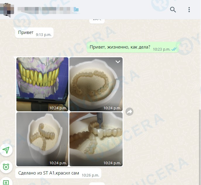 Bloco de Zircônia Dental Multicamadas 3D de Alta Precisão Yucera 4D Pro - Estável e Confiável, Criando Resultados Ideais de Restauração