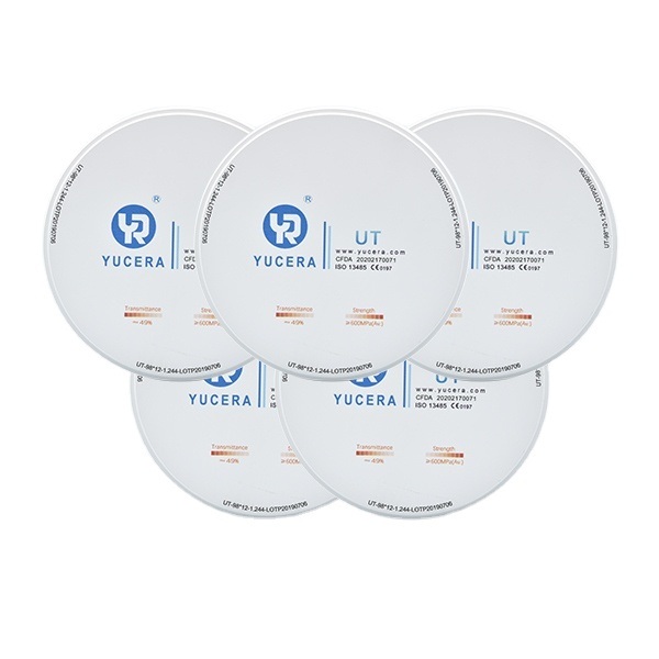 Yucera UT White 4D Multilayer Zirconia Blocks Pushing the Boundaries of Dental Technology