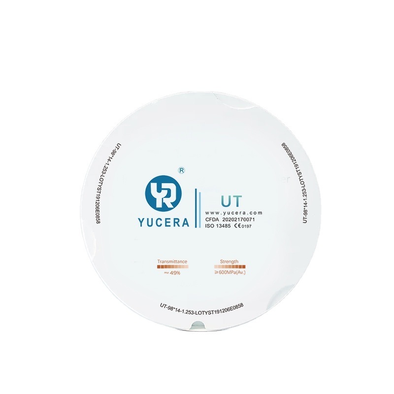 Yucera UT White 4D Multilayer Zirconia Blocks Pushing the Boundaries of Dental Technology