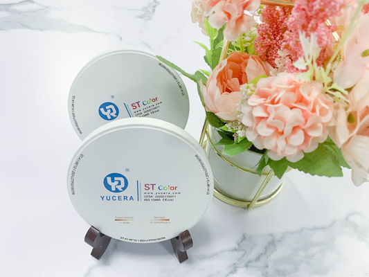 A cor do ST protegeu pre da zircônia dental dental do sistema do CAD CAM dos blocos da zircônia blocos cerâmicos